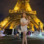 Karunya Ram Instagram – 2023 just started now with more & more positive vibes🗼🌟❤️💫🎉
:
:
#karunyaram #france #paris #effiletower🗼 Effile Tower Paris