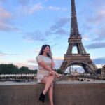 Karunya Ram Instagram – 2023 just started now with more & more positive vibes🗼🌟❤️💫🎉
:
:
#karunyaram #france #paris #effiletower🗼 Effile Tower Paris