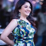 Karunya Ram Instagram - 💎💎💎 : : Makeup : @makeoverbysamridhi_ram Hair : @soverpukhrambam Styling : @apekshapurohit PC : @vijaymonteiro : : #karunyaram #milkybeautykarunyaram #actress #raymo #kannada #movie