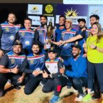 Karunya Ram Instagram – Team blues Rocks 💙 Thank u so much each and evry one of us irrespective of the teams for the support and sportsmanship for making this happn 🤗 GCL Season Runner up 🏆🏏 @goldsgym_rrnagar 
:
:
#karunyaram #milkybeautykarunyaram #GCL #season3 #goldsgym #goldsgymrrnagar #cricket #runnerup #runnerup🏆