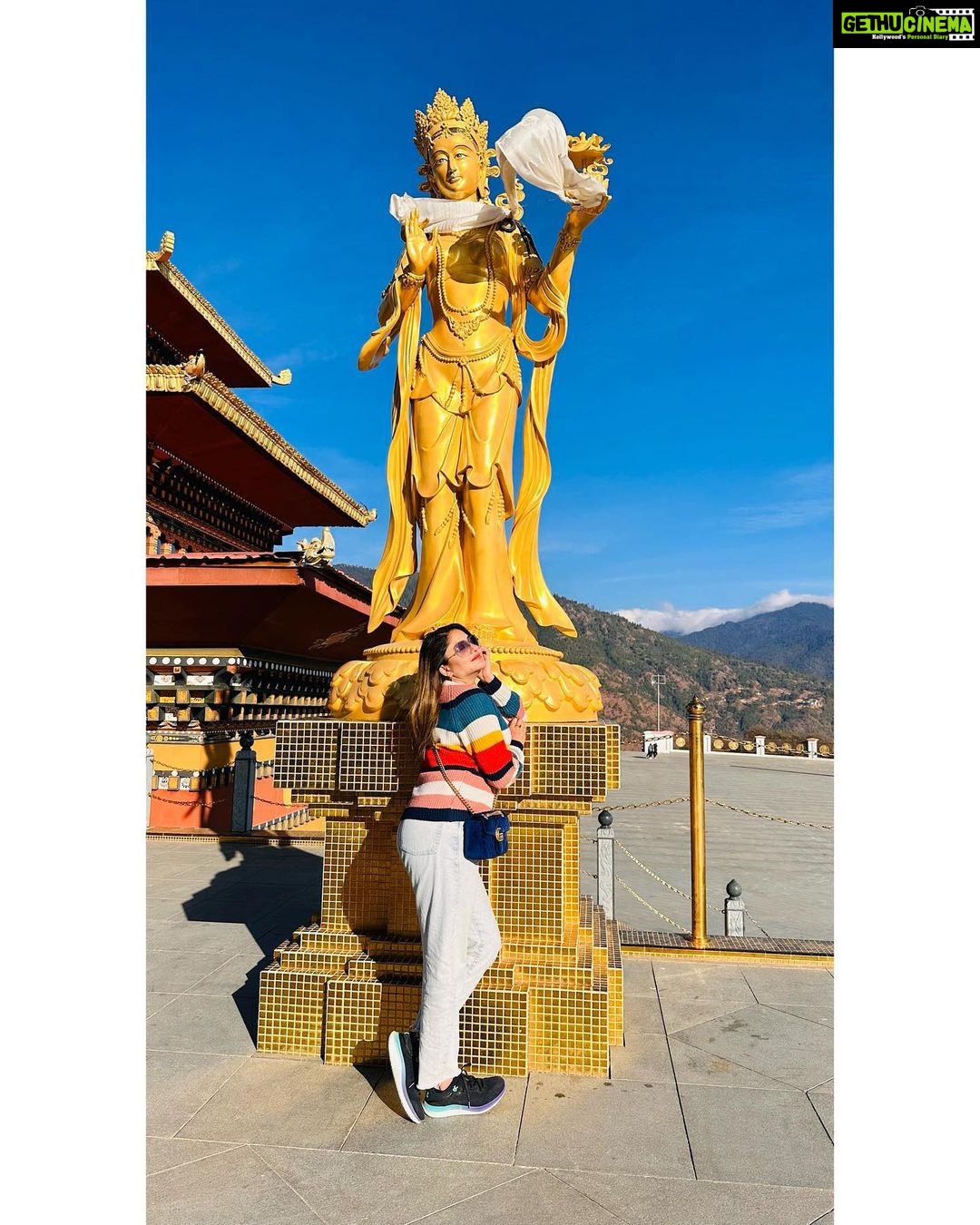Karunya Ram Instagram - A vacation is having nothing to do and all day to do it in 🤗💐🎊 : : : #bhutan #travel #vacation #karunyaram #samridhiram #sisterlove #buthantravel Thimphu, Bhutan