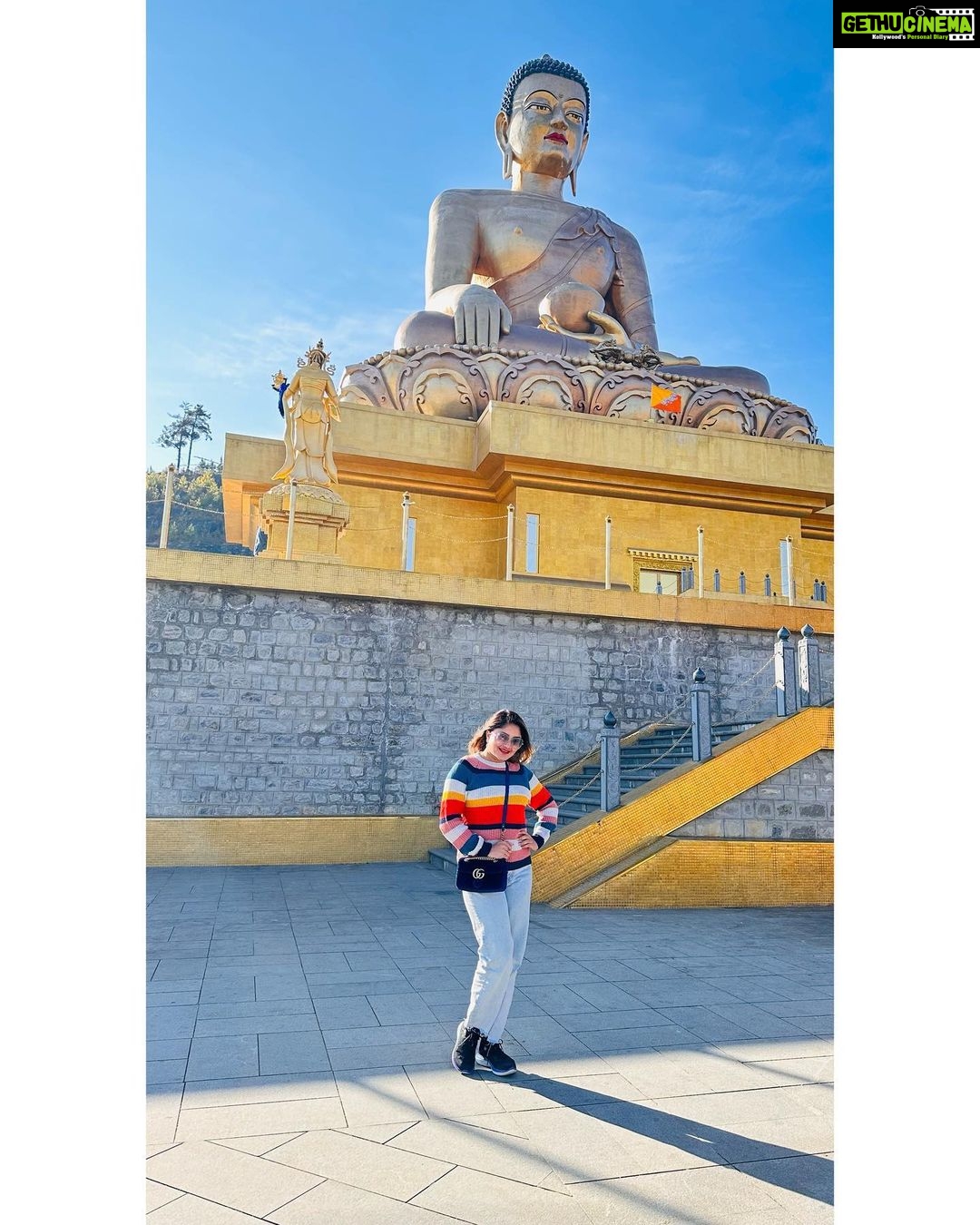 Karunya Ram Instagram - A vacation is having nothing to do and all day to do it in 🤗💐🎊 : : : #bhutan #travel #vacation #karunyaram #samridhiram #sisterlove #buthantravel Thimphu, Bhutan