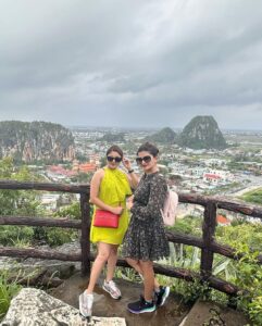Karunya Ram Instagram - Vietnam 🇻🇳💚♥️ 
:
:
:
#karunyaram #milkybeautykarunyaram #vietnam #explore #vacation #travel #sisters #sisterlove #danang