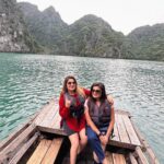 Karunya Ram Instagram - Ha long bay Wht a beauty 🇻🇳 u have my ♥️ : : #karunyaram #samridhiram #sisters #vietnam #halongbay #vacation #memories #travel Hạ Long Bay