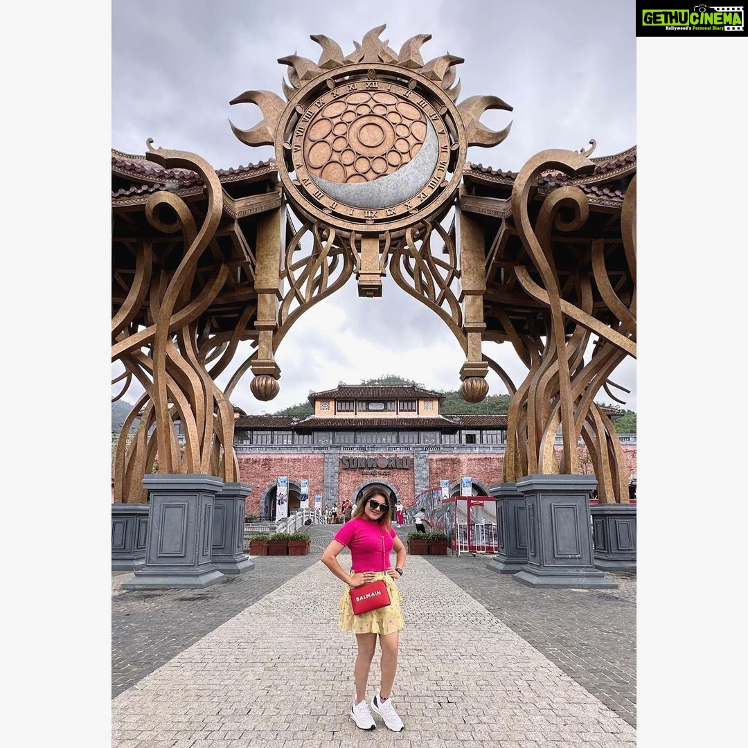 Karunya Ram Instagram - 🇻🇳♥️💖 : : : #karunyaram #milkybeautykarunyaram #vietnam #sunworld #banahills #vacation #travel #memories #fun #explore Da Nang, Vietnam