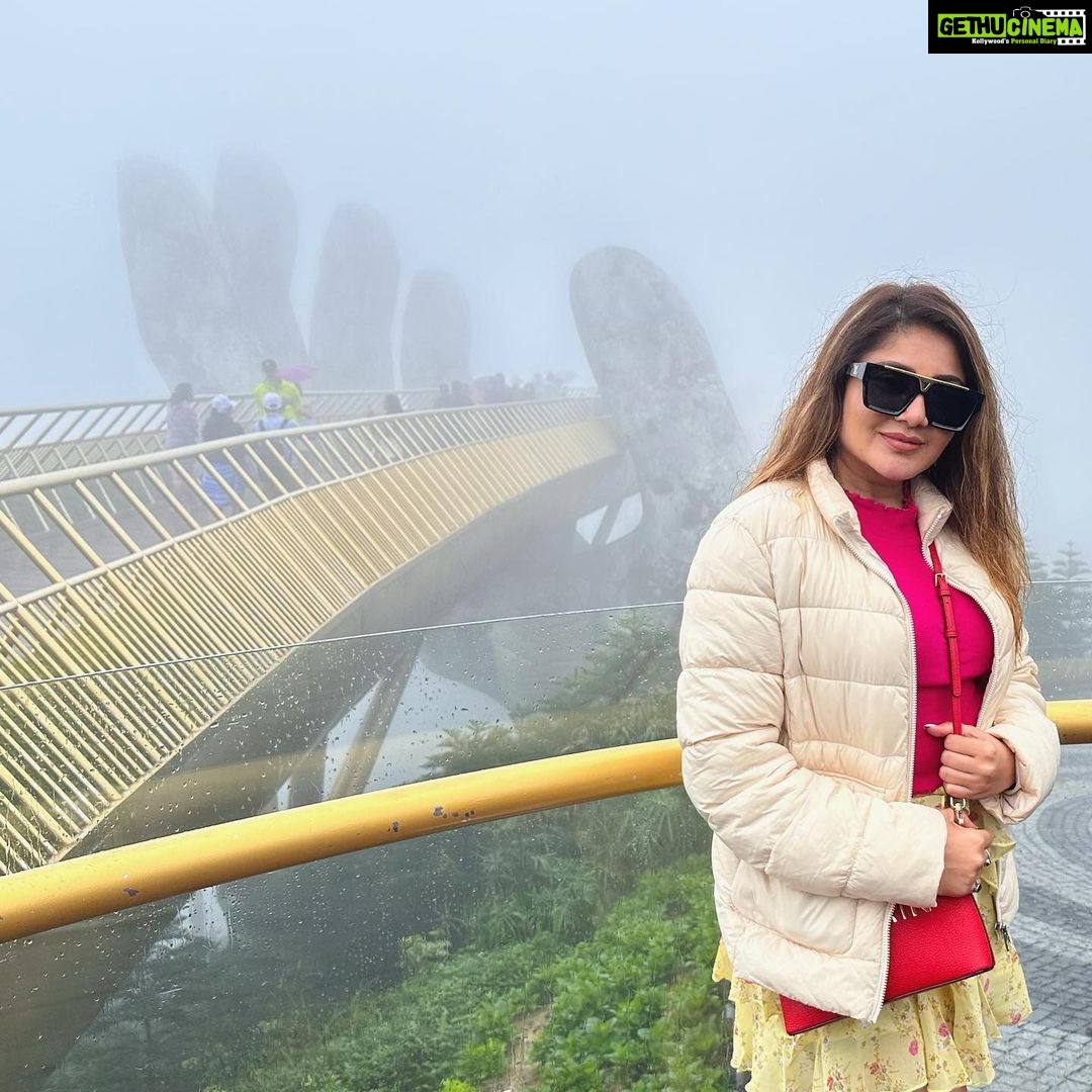 Karunya Ram Instagram - 🇻🇳♥️💖 : : : #karunyaram #milkybeautykarunyaram #vietnam #sunworld #banahills #vacation #travel #memories #fun #explore Da Nang, Vietnam