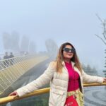 Karunya Ram Instagram - 🇻🇳♥️💖 : : : #karunyaram #milkybeautykarunyaram #vietnam #sunworld #banahills #vacation #travel #memories #fun #explore Da Nang, Vietnam