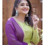 Karunya Ram Instagram – 💚💜 
:
:
:
Wearing : @devnastitchingstudio 
Makeup : @makeoverbysamridhi_ram 
Pics : @vishnu_vcaptures 
:
:
#karunyaram #milkybeautykarunyaram Elements Resort