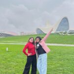 Karunya Ram Instagram - Baku 🇦🇿u have all my love and ♥️ : : #karunyaram #milkybeautykarunyaram #baku #azarbaijan #vecation #love #instagram #instagood #meta #pic #holiday #explore #memories Heydar Aliyev Center