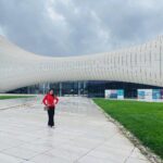Karunya Ram Instagram - Baku 🇦🇿u have all my love and ♥️ : : #karunyaram #milkybeautykarunyaram #baku #azarbaijan #vecation #love #instagram #instagood #meta #pic #holiday #explore #memories Heydar Aliyev Center