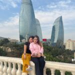 Karunya Ram Instagram - When you leave a beautifull place,you carry it with you wherever you go.♥️🇦🇿 : : : #karunyaram #samridhiram #azarbaijan #baku #vacation #instagood #sisters #love #memories #beautiful #country #meta #actress #traveler #burberry #karllagerfeld #underarmour Baku, Azerbaijan
