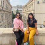Karunya Ram Instagram - When you leave a beautifull place,you carry it with you wherever you go.♥️🇦🇿 : : : #karunyaram #samridhiram #azarbaijan #baku #vacation #instagood #sisters #love #memories #beautiful #country #meta #actress #traveler #burberry #karllagerfeld #underarmour Baku, Azerbaijan