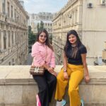 Karunya Ram Instagram – When you leave a beautifull place,you carry it with you wherever you go.♥️🇦🇿
:
:
:
#karunyaram #samridhiram #azarbaijan #baku #vacation #instagood #sisters #love #memories #beautiful #country #meta #actress #traveler #burberry #karllagerfeld #underarmour Baku, Azerbaijan