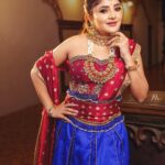 Karunya Ram Instagram - You’re never fully dressed without jewellery . : : Designer : @amorabybindureddy Jewllry : @aabushanjewellery1941 Makeup : @nikithaanandmakeup Photo : @team_amstudio : : #karunyaram #milkybeautykarunyaram #actress #beautifull #trending #viral #traditional #jewellery