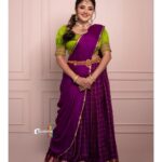 Karunya Ram Instagram - Massgu say 🤪😋💜💚🧿 Raja Rajeshwari Nagar, Bangalore South