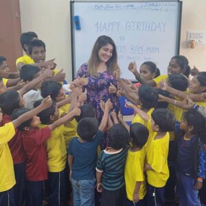 Karunya Ram Instagram - 10.08.2022 Blessed bday celebration with all the love ♥️ thanks to each one of you for making my birthday vry Spl and beautiful this yr ♥️🧿 Overwhelmed wit al your love 
Thanks to al my fans,friends and family u guys are my strength 🤗🎊
:
:
Wearing : @ikarunya 
Pics : @samridhi.ram 
:
:
#karunyaram #milkybeautykarunyaram #actress #birhday #celebration #kindheart #begood #dogood #help #needy#behappy #enjoy #hapiness #family