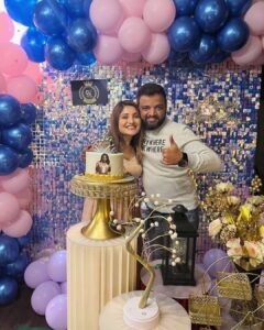 Karunya Ram Instagram - ♥️🧿🎊 wit am my people 🤘🏼
:
:
#karunyaram #milkybeautykarunyaram #actress #birthday #august10