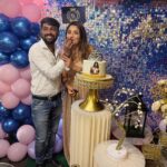 Karunya Ram Instagram - ♥️🧿🎊 wit am my people 🤘🏼 : : #karunyaram #milkybeautykarunyaram #actress #birthday #august10 Drink N Dine