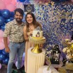Karunya Ram Instagram - ♥️🧿🎊 wit am my people 🤘🏼 : : #karunyaram #milkybeautykarunyaram #actress #birthday #august10 Drink N Dine