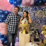 Karunya Ram Instagram - ♥️🧿🎊 wit am my people 🤘🏼 : : #karunyaram #milkybeautykarunyaram #actress #birthday #august10 Drink N Dine
