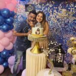 Karunya Ram Instagram - Bday celebration wit Spl people to see al of them keep swiping right ♥️♥️♥️🧿 : : Wearing : @ikarunya Decore : @gs_events20 Place : @drinkndine_blr : : #karunyaram #milkybeauty #birthdaygirl #crlebration Drink N Dine