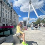 Karunya Ram Instagram - 💜💛🖤💚 London Eye