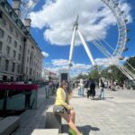 Karunya Ram Instagram - 💜💛🖤💚 London Eye