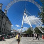 Karunya Ram Instagram - 💜💛🖤💚 London Eye