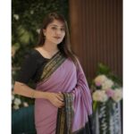 Karunya Ram Instagram - Saree love 🥻❤️🥰🤗 : : @houseof.raadhya_sarees @umesh__photography___ Raja Rajeshwari Nagar, Bangalore South