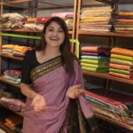 Karunya Ram Instagram - Saree love 🥻❤️🥰🤗 : : @houseof.raadhya_sarees @umesh__photography___ Raja Rajeshwari Nagar, Bangalore South