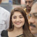 Karunya Ram Instagram - Saree love 🥻❤️🥰🤗 : : @houseof.raadhya_sarees @umesh__photography___ Raja Rajeshwari Nagar, Bangalore South