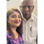 Karunya Ram Instagram - Got a chance to meet our ex chief minister of Karnataka Sri BS Yadiyurappa sir & took a blessings 💐🙏🏻 : : #karunyaram #excheifministerofkarnataka #bsyadiyurappa Bangalore, India