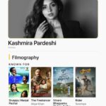 Kashmira Pardesi Instagram – As you watch The Freelancer,  @kashmiraofficial’s debut in the OTT space, and want to explore more of her work, here is a list of titles she is known for, to add to your watchlist 💛

Which is your favourite character played by her?

🎬:
Sivappu Manjal Pachai | Aha
The Freelancer | Disney+ Hotstar
Vinaro Bhagyamu Vishnu Katha | Aha
Rider | Zee5