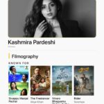 Kashmira Pardesi Instagram - As you watch The Freelancer, @kashmiraofficial's debut in the OTT space, and want to explore more of her work, here is a list of titles she is known for, to add to your watchlist 💛 Which is your favourite character played by her? 🎬: Sivappu Manjal Pachai | Aha The Freelancer | Disney+ Hotstar Vinaro Bhagyamu Vishnu Katha | Aha Rider | Zee5