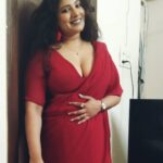 Kavita Radheshyam Instagram - The Woman In Red