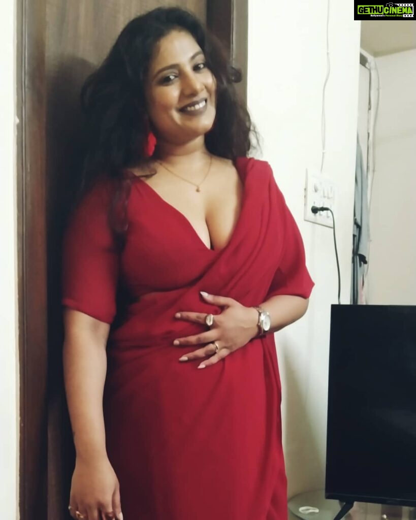 Kavita Radheshyam Instagram - The Woman In Red