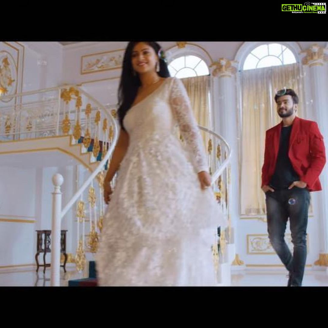 Kavitha Gowda Instagram - Hey everyone here is our new song released from the movie #dwimukha … please check my story for the YouTube link .. ❤️❤️ @laxmikrishnalabel @laxmikrishnalabel @laxmikrishnalabel . . . Staring - @praveen.atharva