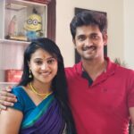 Kavitha Gowda Instagram - ಎಲ್ಲರಿಗೂ ಯುಗಾದಿ ಹಬ್ಬದ ಶುಭಾಶಯಗಳು , ಬೇವು ಬೆಲ್ಲ ತಿನ್ನಿ, ಸುಖವಾಗಿ ಆರೋಗ್ಯವಾಗಿ ಇರಿ. 😃😃🙏🏻🙏🏻. @chandan_kumar_official ❤️❤️