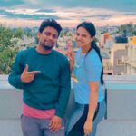 Kavitha Gowda Instagram - Practice time 🤪 @jo.prabhu @vasantha_dancer