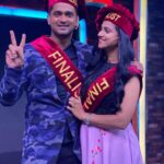 Kavitha Gowda Instagram - #methekirrik ✌🏻 . . . . . . . @chandan_kumar_official