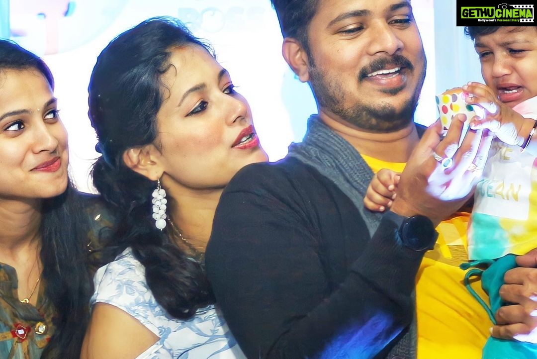 Kavitha Gowda - 59.2K Likes - Happy birthday AGASTHYA .
On this occasion we had the pleasure of meeting this cutie pie
@dhanrajcm_official &
the beautiful
@shalini_dhanraj.
The pandemic had distanced friends and family and I’m thinking distance is good for our safety yet it’s been nearly 2 years we are all living with this virus around . Hoping for a better life for all of us … 🤞🏻
Thankyou for having us over Łódź of love to all of you …
