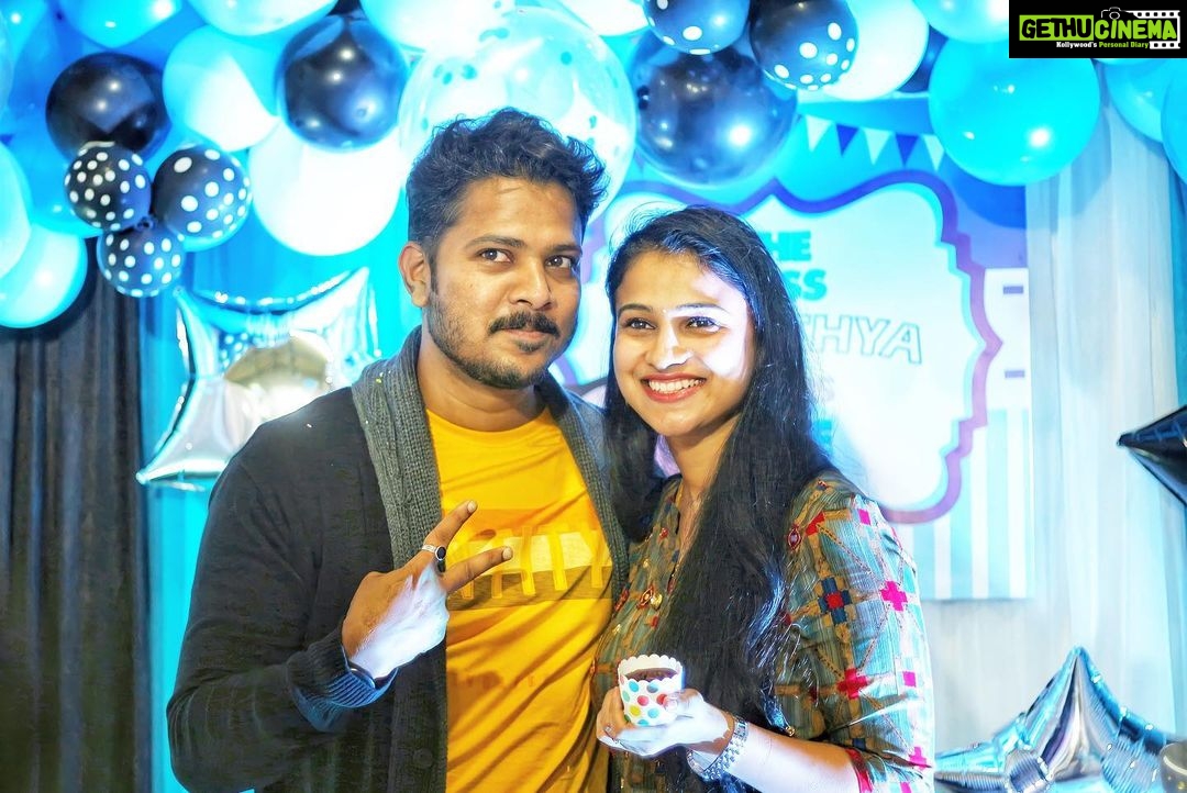 Kavitha Gowda - 59.2K Likes - Happy birthday AGASTHYA .
On this occasion we had the pleasure of meeting this cutie pie
@dhanrajcm_official &
the beautiful
@shalini_dhanraj.
The pandemic had distanced friends and family and I’m thinking distance is good for our safety yet it’s been nearly 2 years we are all living with this virus around . Hoping for a better life for all of us … 🤞🏻
Thankyou for having us over Łódź of love to all of you …