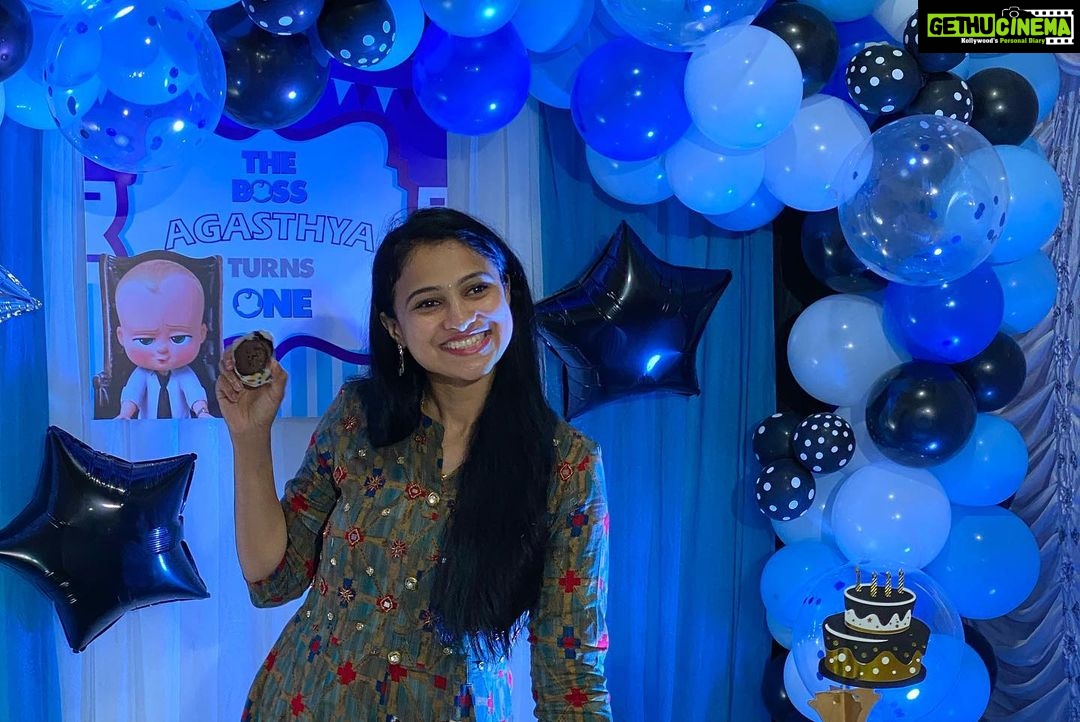 Kavitha Gowda - 59.2K Likes - Happy birthday AGASTHYA .
On this occasion we had the pleasure of meeting this cutie pie
@dhanrajcm_official &
the beautiful
@shalini_dhanraj.
The pandemic had distanced friends and family and I’m thinking distance is good for our safety yet it’s been nearly 2 years we are all living with this virus around . Hoping for a better life for all of us … 🤞🏻
Thankyou for having us over Łódź of love to all of you …