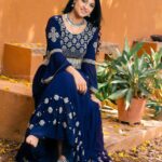 Kavitha Gowda Instagram - . . . . . P.C - @pradeepmachar Costume - @laxmikrishnaofficial M&H - @makeupby_tejashwini