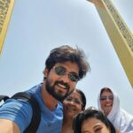 Kavitha Gowda Instagram - Our Dubai dairies with these ammas.. ❣️❣️ Dubai Frame - World's Largest Frame, Dubai U.A.E