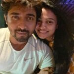 Kavitha Gowda Instagram - @hardrockcafe when in lost thoughts.... ❣️❣️❣️ @chandan_kumar_official