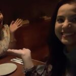 Kavitha Gowda Instagram - #datenight Friend of @chandan_kumar_official on a date with me 🤣🤣🤣 @gaana_bhat #girlsnightout
