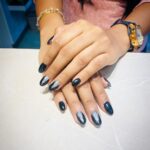Kavitha Gowda Instagram - THANKYOU @glamshotz.salon For the beautiful #nailart @lakshmi_siddaiah ❤️❤️