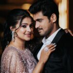 Kavitha Gowda Instagram - Magic begins where Love Blooms ❤️ Wishing you both a Lifetime of Magic and Love 🤗 @chandan_kumar_official @iam.kavitha_official MUA @getgorgeouswithchythrra Outfit @chandangowda_official @rentyourlook_by_chandangowda Jewellery @beadedtreasuresjewelry Hairstylist @hairstyling_by_chandu . . . . . . . . #chythrra #getgorgeouswithchythrra #beingchythrra #makeupartist #makeup #couplegoals #coupleshoot #valentines #valentineday #celebrity #celebritycouple #celebritymakeupartist #celebritymua #partylook #receptionlook #bridalmakeup #bridalmakeupartist #weddingreception #igers #viral #kavithagowda #chandangowda Bangalore, India