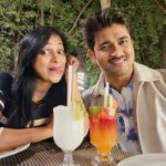 Kavitha Gowda Instagram - First dine out 2023 - Happy new year all..❤️❤️❤️❤️ Bangalore, India